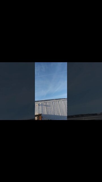 they done criss crossed the sky 4 or 5 times today