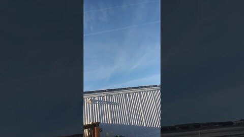 they done criss crossed the sky 4 or 5 times today