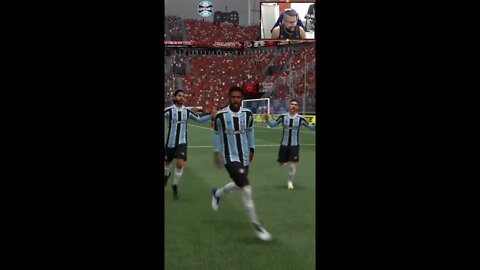 FIFA 22 Modo carreira com o Grêmio! Contra o brasil de pelotas! #01 #grêmio #shorts