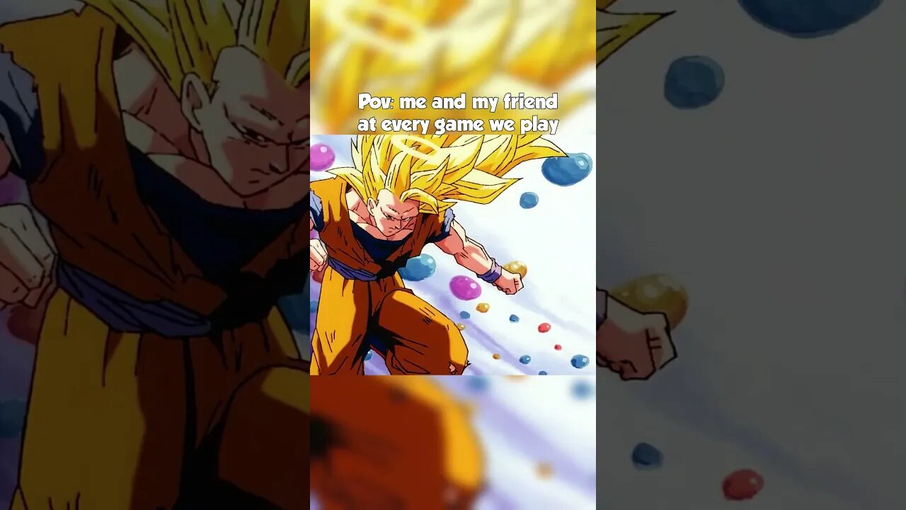 Me and my friend at every game