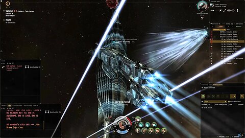 Eve Online: Drifter Battleships and Uncloaked Unidentified Structures!