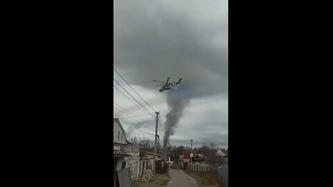 ★★★ Ukrainian Attack Helicopters Strafe Russian Forces