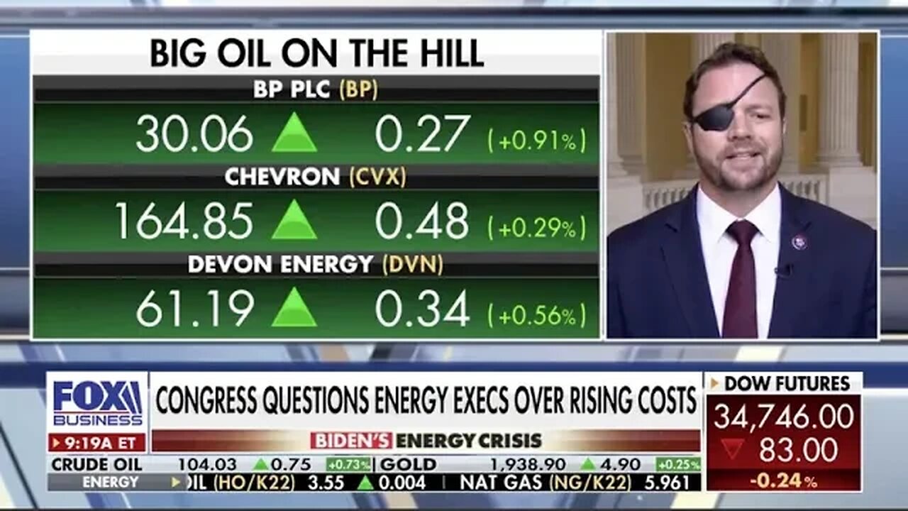 Rep. Dan Crenshaw: This Puts a Large Chilling Effect on the Energy Industry