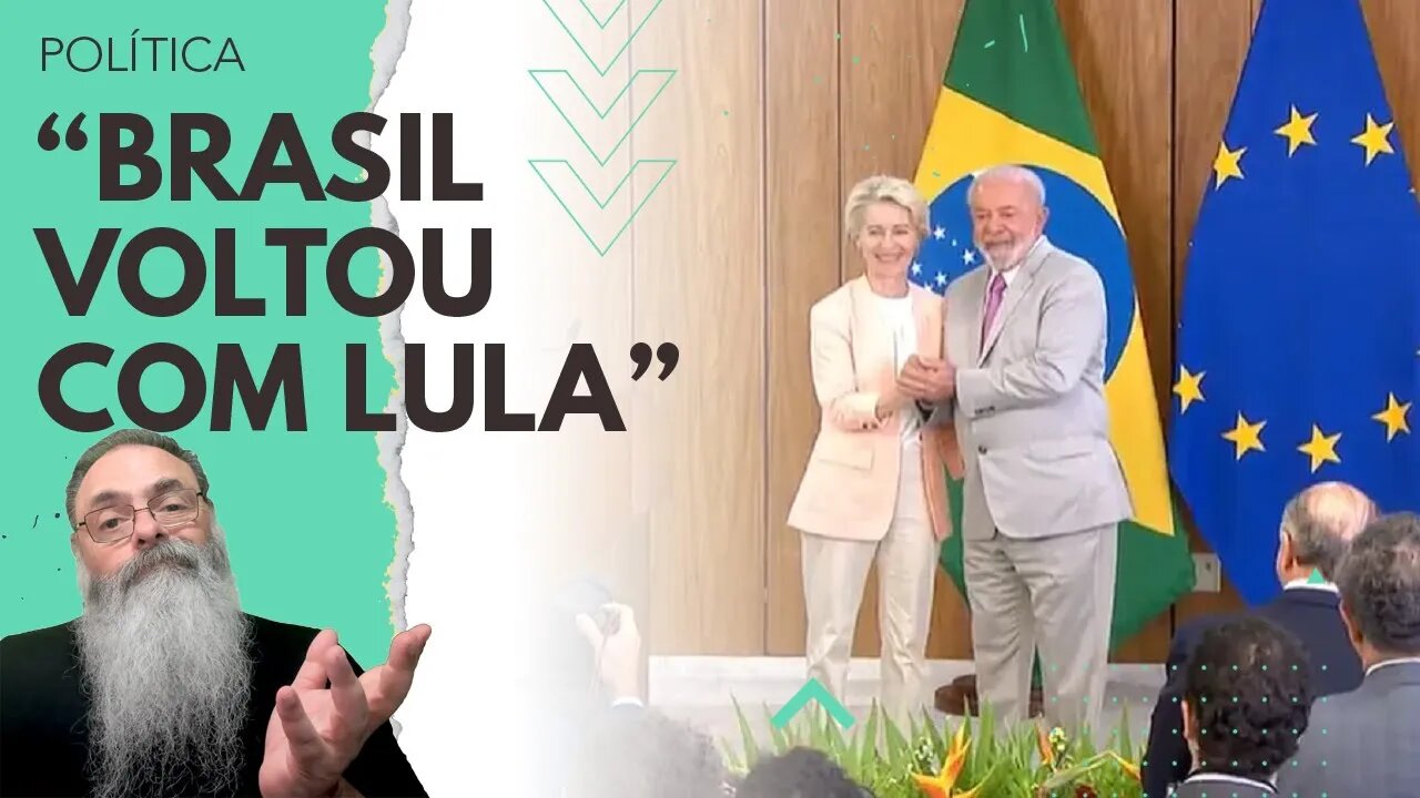 BRASIL voltou a SER SUBMISSO e ACEITAR AGENDA AMBIENTAL do ATRASO em troca de MIGALHAS EUROPÉIAS