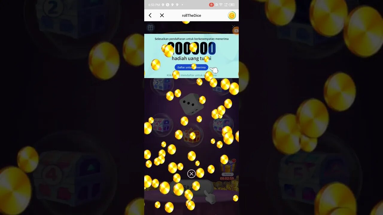 ROLL THE DICE WIN JACKPOT