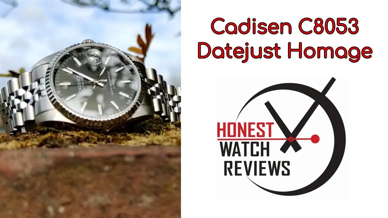 Cadisen C8053 Automatic ⭐ Rolex Datejust Homage ⭐ Honest Watch Review #HWR