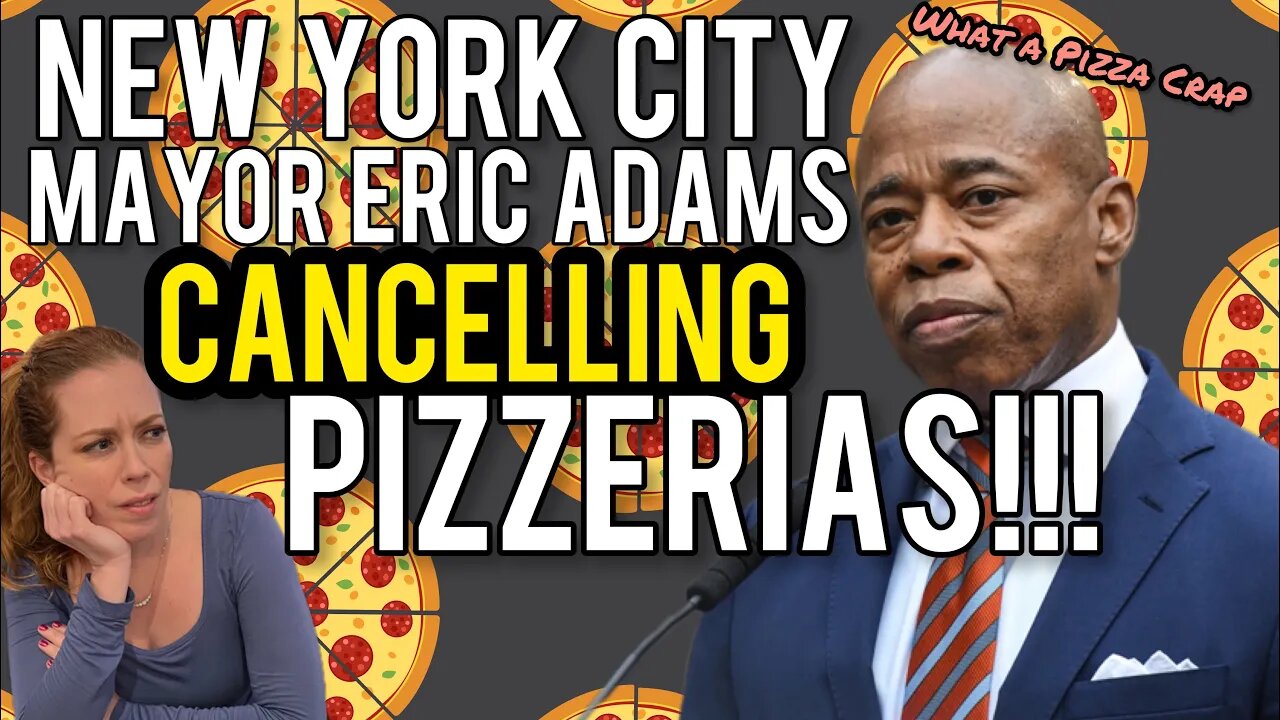 New York City Mayor Eric Adams STOPPING Pizzeria's From Using Coal & Wood Fire Ovens! Chrissie Mayr