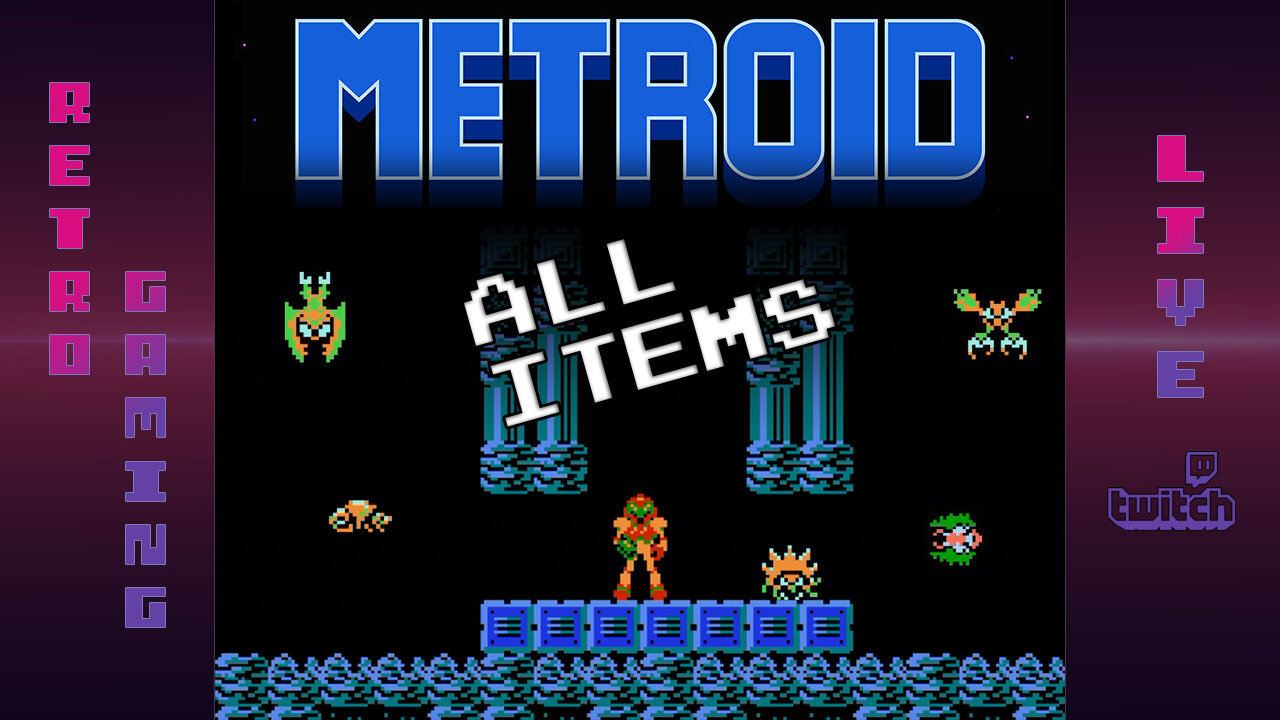 Metroid 100% Powerups and 255 Missiles｜OG Hardware / OSSC Upscaler