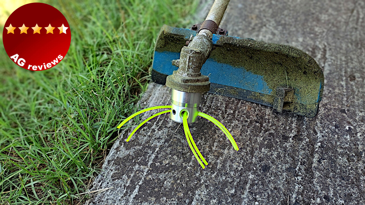 Aluminium Grass Trimmer Head with 4 Lines - How to Install