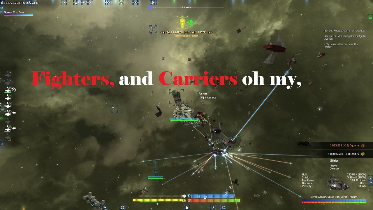 Avorion - Build fighters and Carriers a guide.