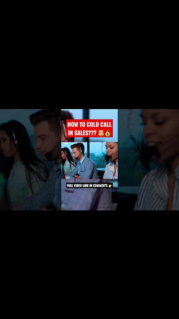 How to COLD CALL in Sales 🤯💰