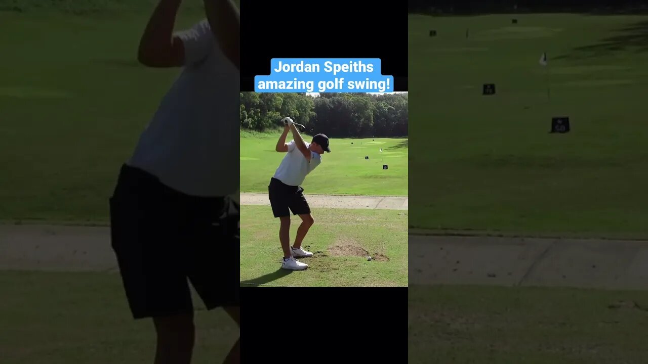 Jordan Speiths amazing golf swing! #jordanspieth #golf #tomgillisgolf