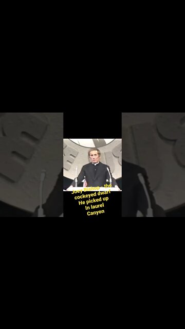 Joey Bishop - The cockeyed dwarf from laurel canyon…..