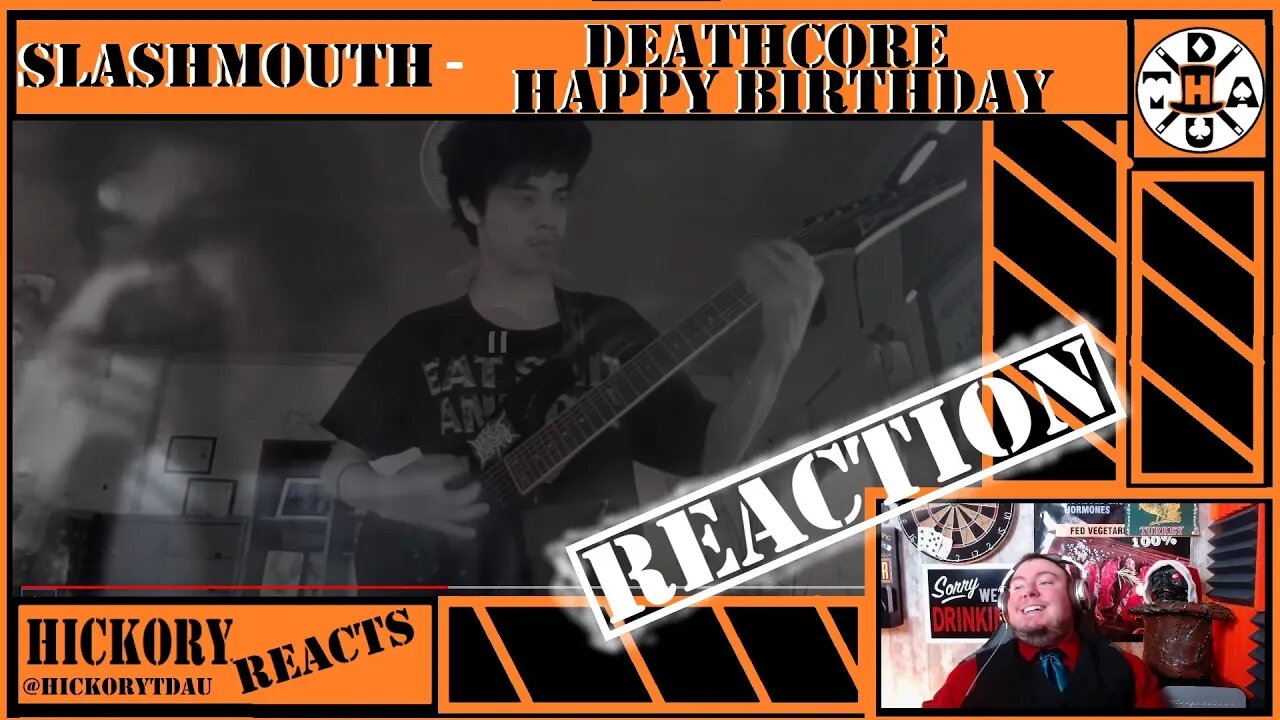 Exploring EZ Mil's Early Metal! Slashmouth - Deathcore Happy Birthday REACTION | He Can Growl, Too!