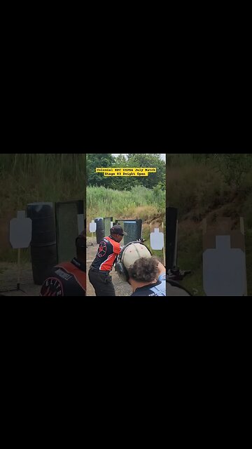 #uspsa Dwight Stage 3 #shorts #unloadshowclear #shooting #open #ipsc #competition #gun #colonialrpc