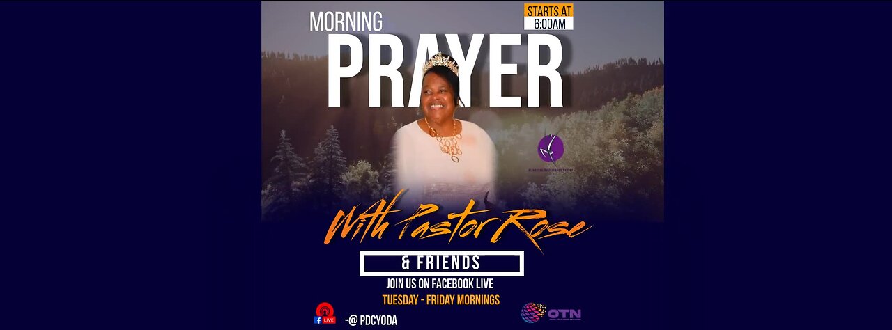 Prayer With Overseer Rose Bradley