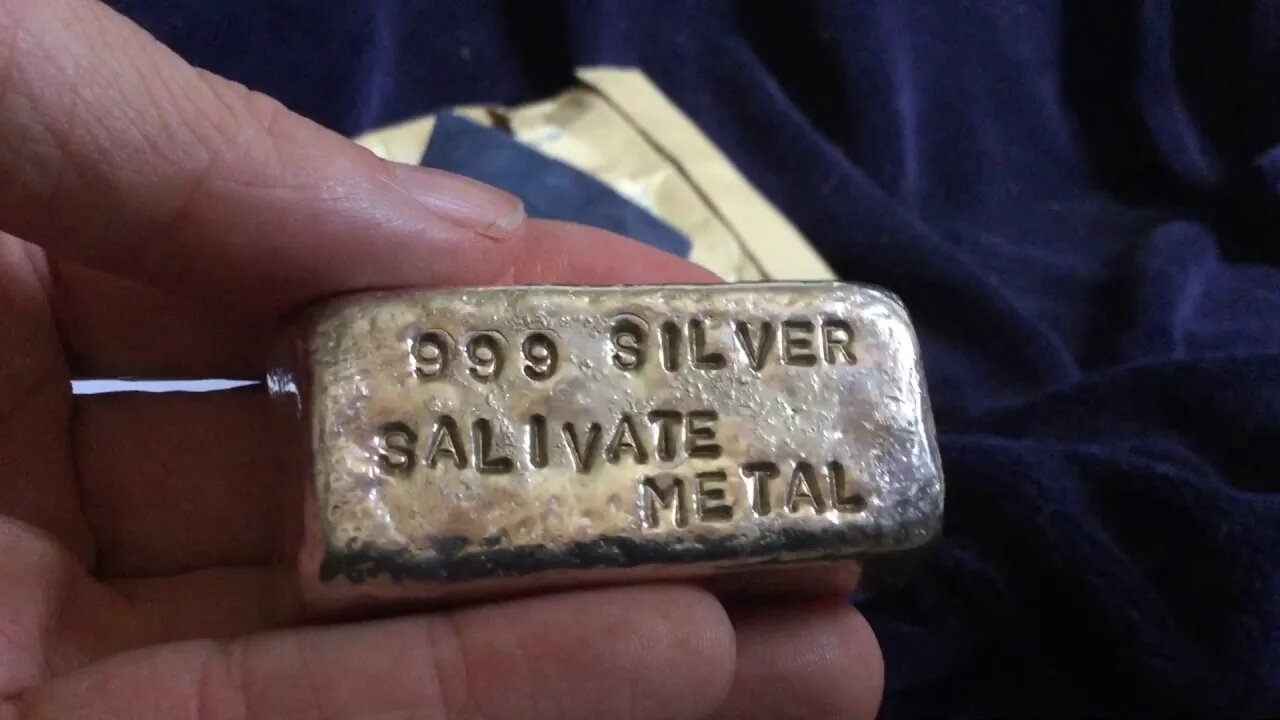 The Unexpected Journey Of A Poured Silver Bar: A HUGE Surprise Gift From Bagins