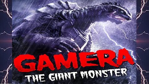 GAMERA THE GIANT MONSTER 1965 First Gamera Movie Japanese Version English Subs or Dubbed HD & W/S