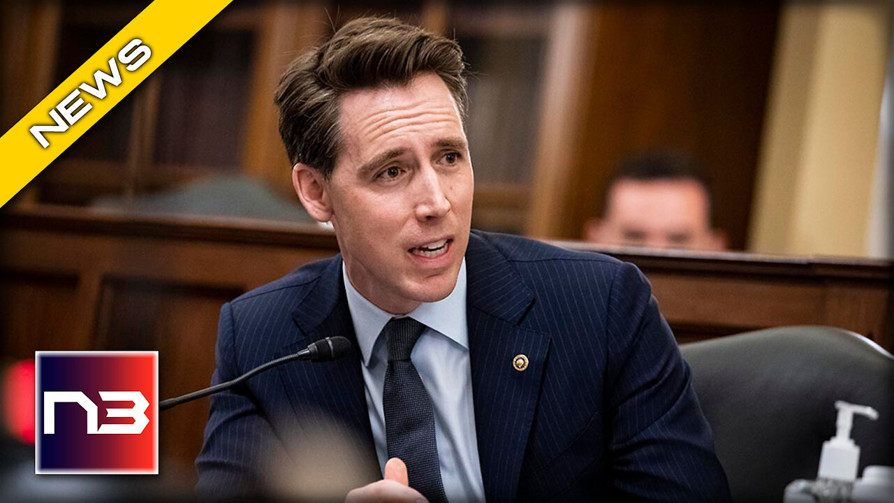 Josh Hawley Issues SCORCHING Rebuke to CRT on Senate Floor