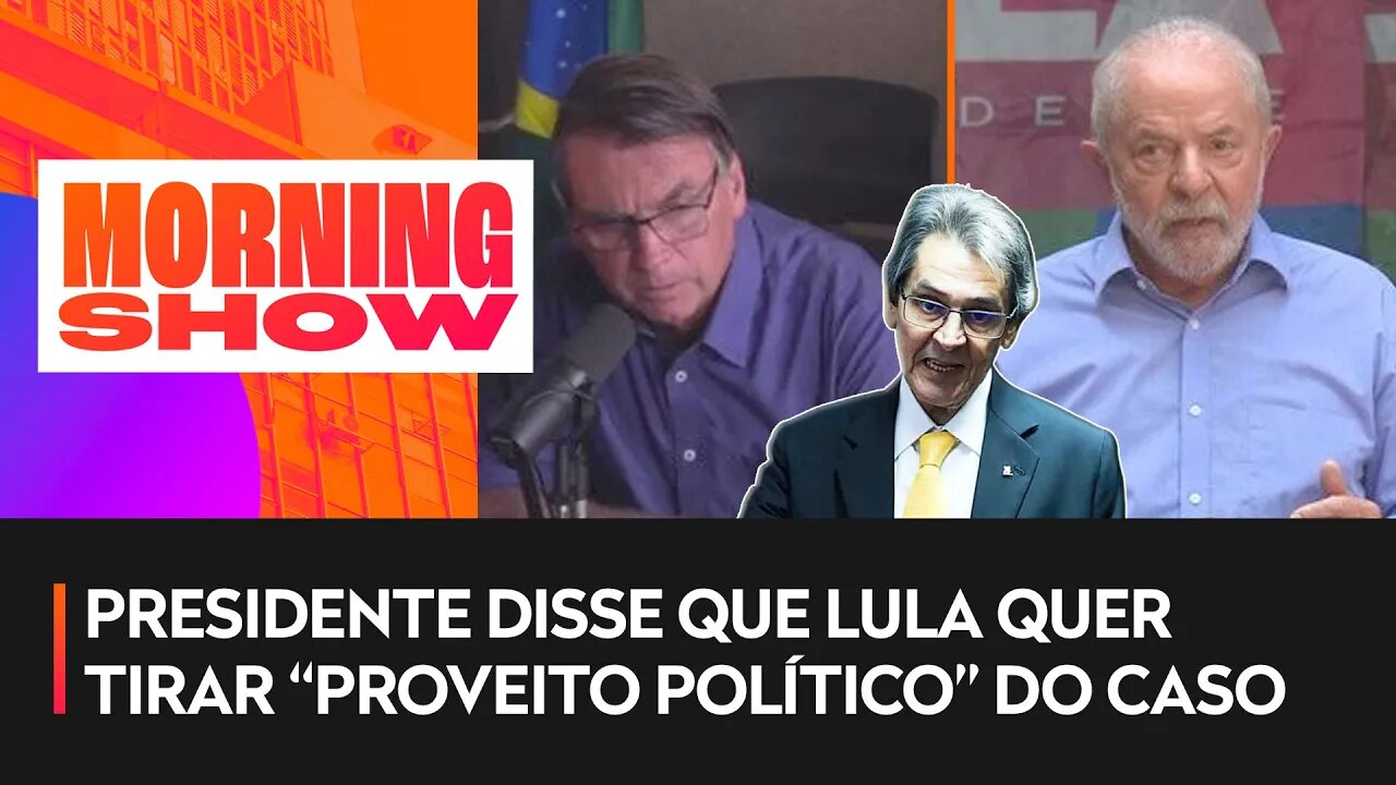 Bolsonaro e Lula comentam prisão de Roberto Jefferson