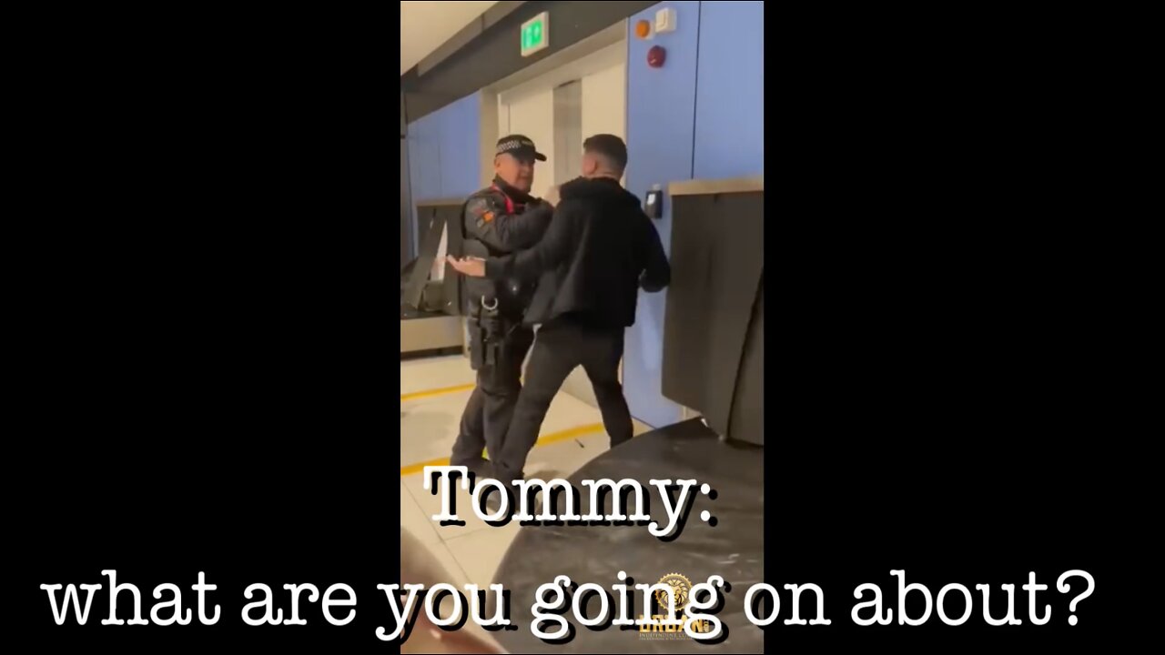 Tommy Robinson Assaulted in the UK after being Deported from Mexico