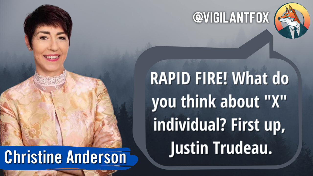 MEP Christine Anderson Gives Her Honest Thoughts on Trudeau, Poilievre & Ardern