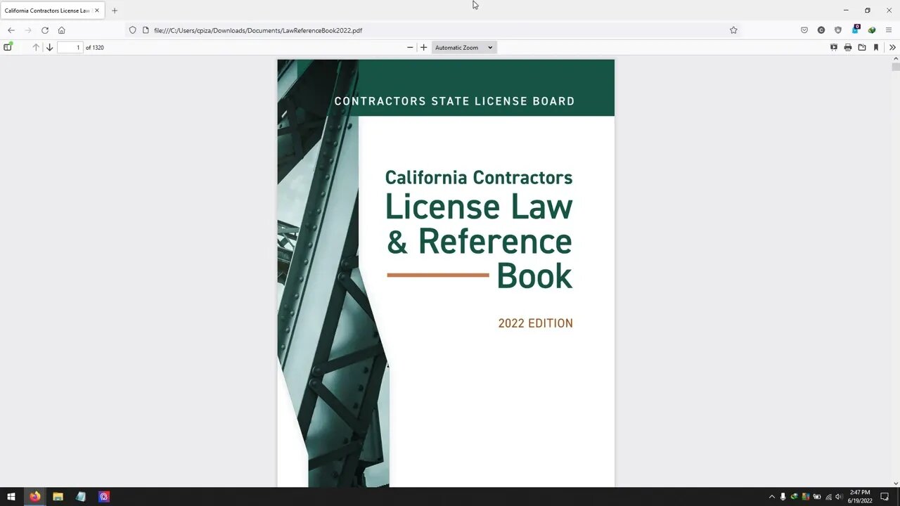 UPDATED How To Get Your California Contractors License Free Study Guide 100 Pass