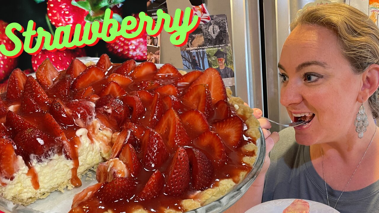 How to make a Strawberry Pie with Strawberry Glaze