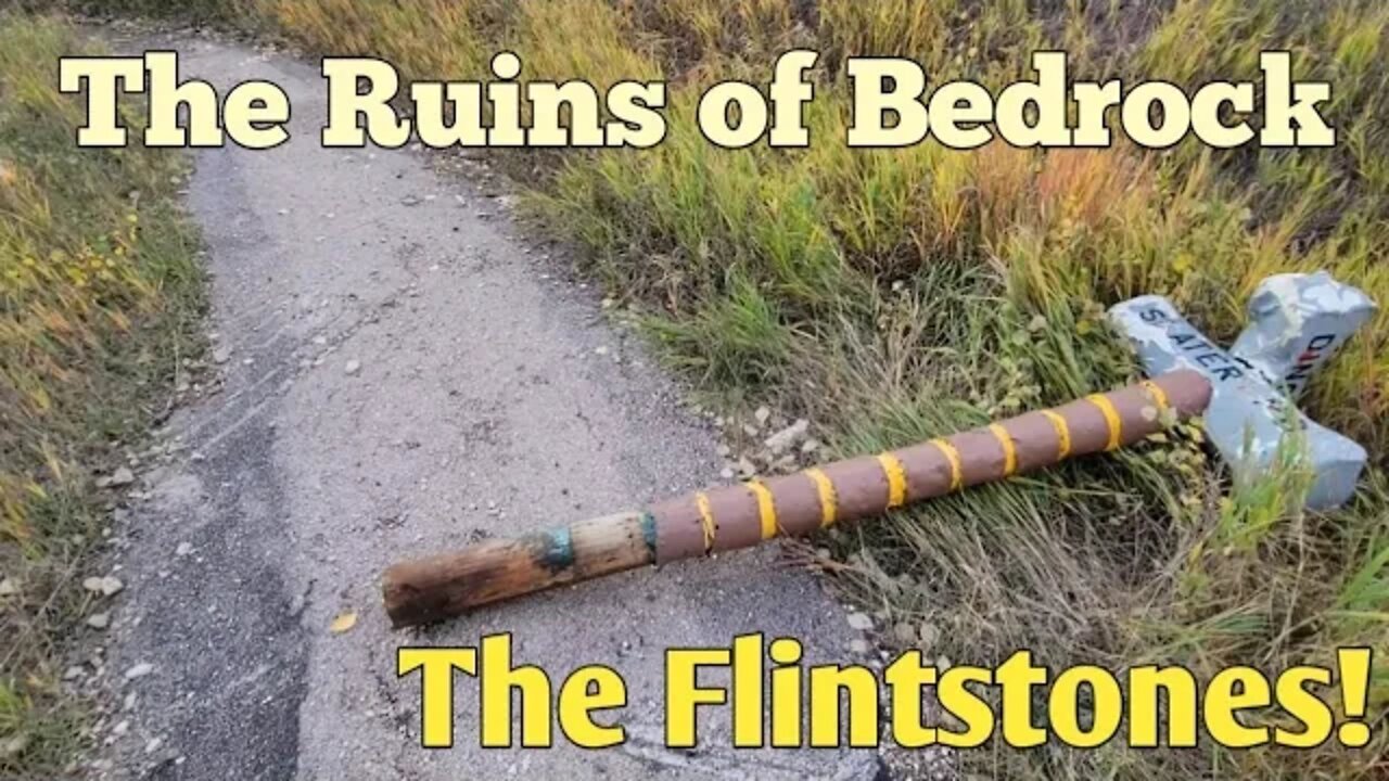 Exploring the Ruins of Bedrock from The Flintstones