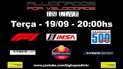 🏎️ ALUCINADOS POR VELOCIDADE IN LIVE