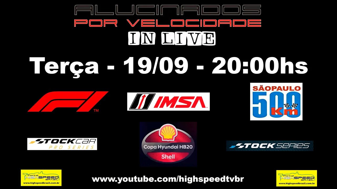 🏎️ ALUCINADOS POR VELOCIDADE IN LIVE