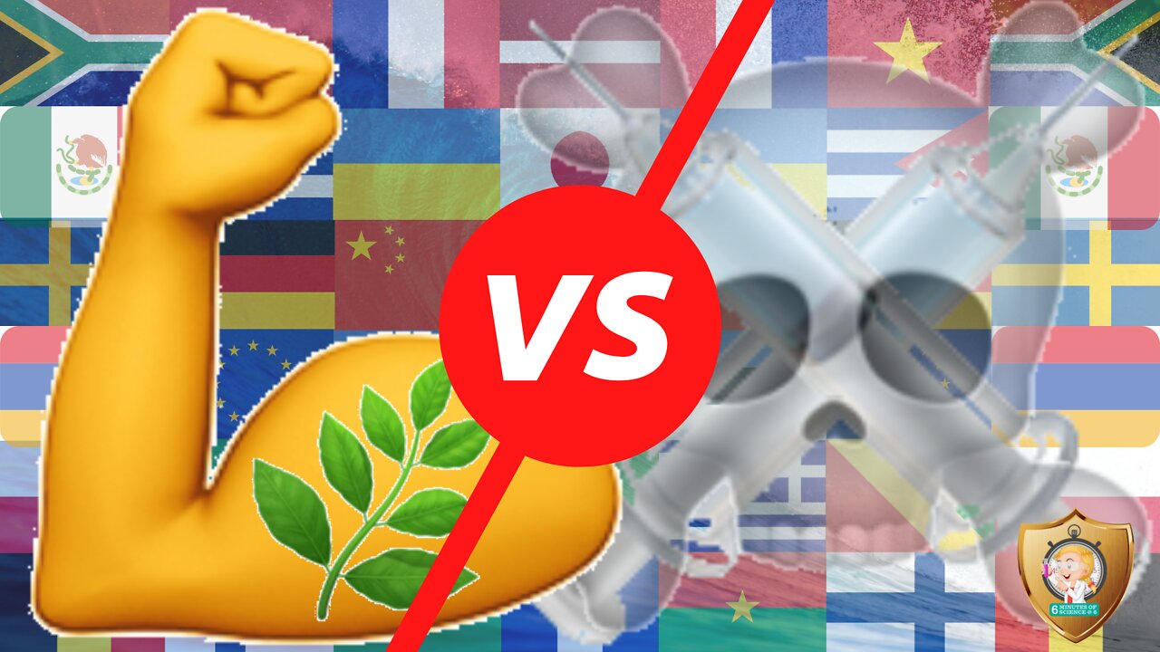 Natural๐ฟ and V๐ Immunity are Different!๐
๐ผโโ