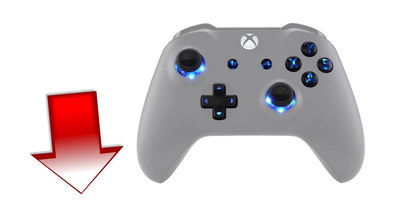 eXtremeRate Multi-Colors Luminated D-pad Thumbsticks Start Back ABXY Buttons