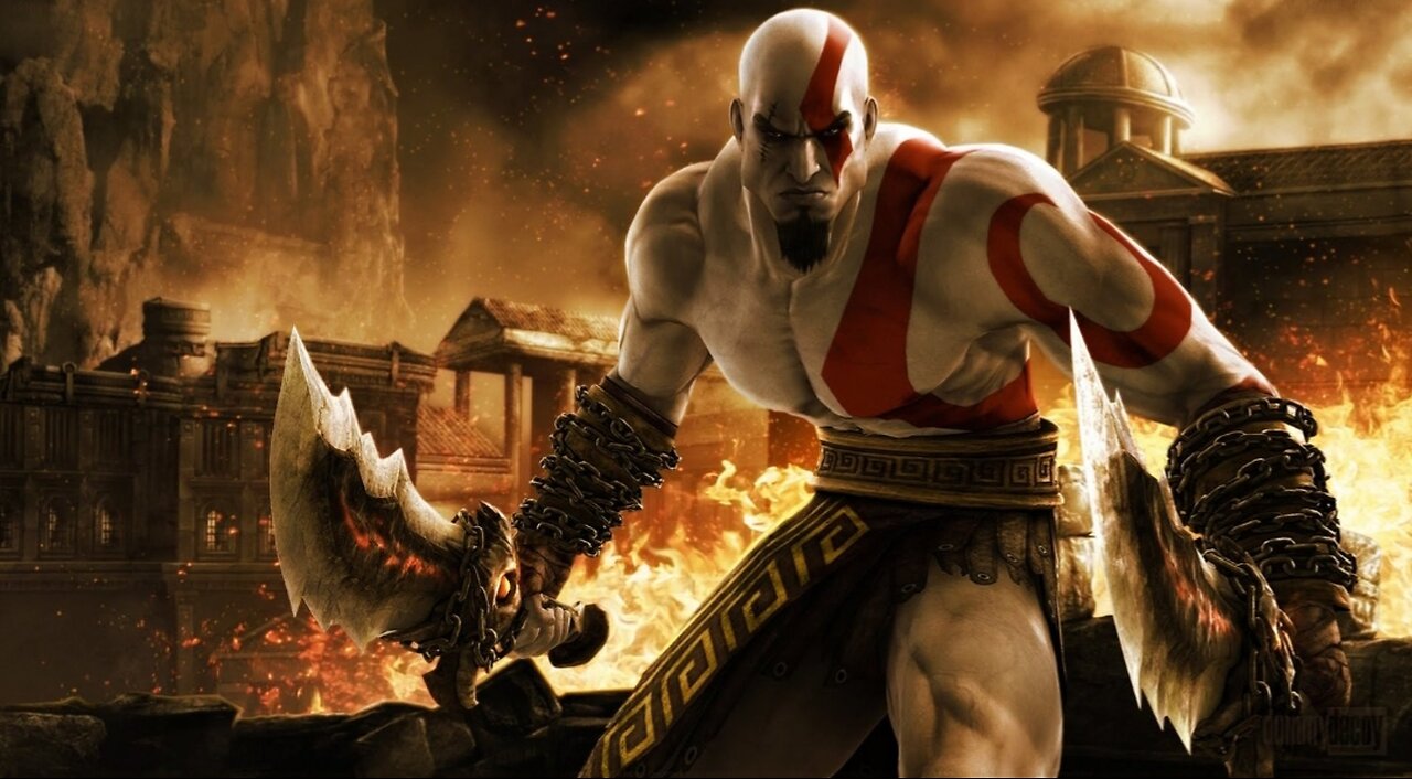 GOD OF WAR - Chains Of Olympus (PSP) Gameplay