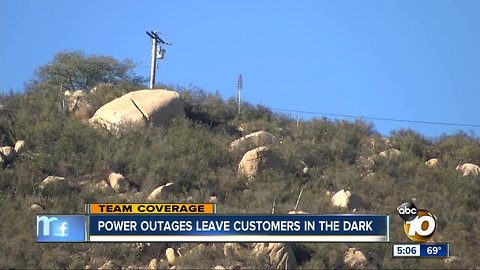 High winds leaves thousands without power in San Diego