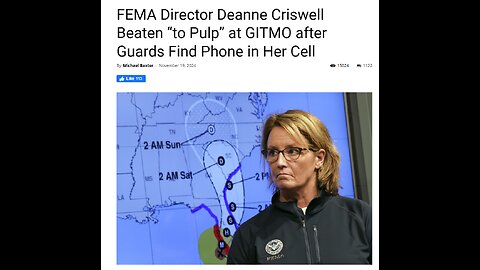 FEMA Director Deanne Criswell at GITMO