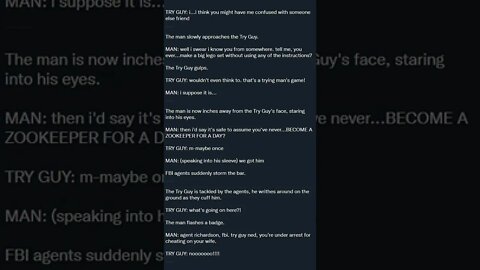 Try Guy Ned Walks into a Bar...