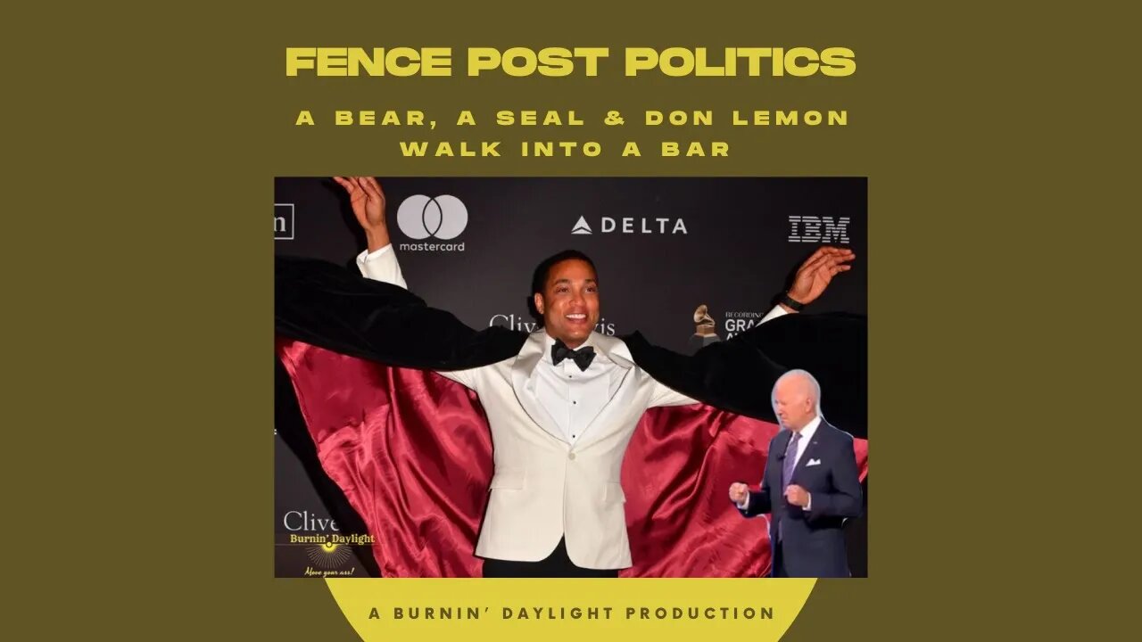 Fence Post Politics: A Bear, A Seal And Don Lemon Walk Into A Bar