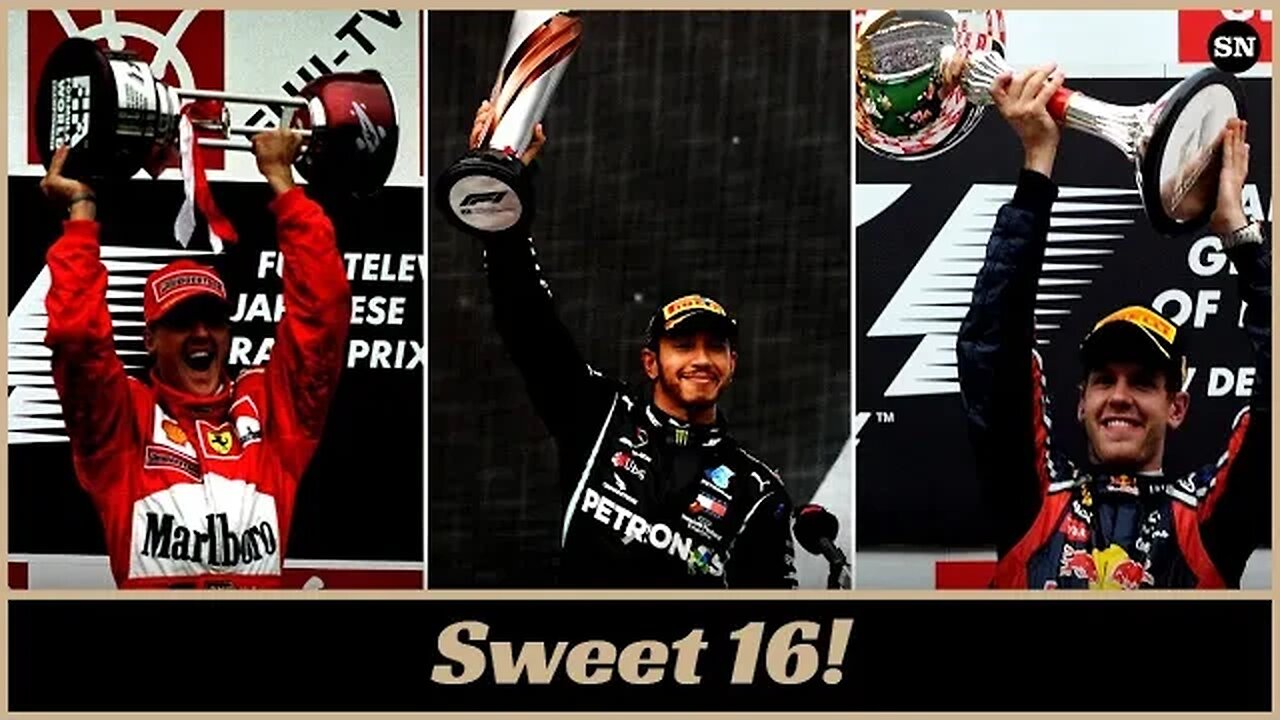 F1 GOAT Sweet 16!