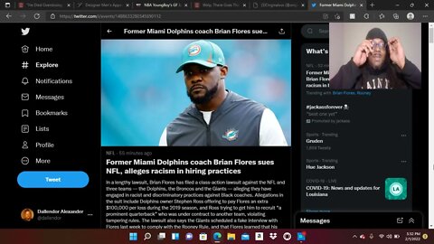 Brian Flores Sues NFL ✊🏿✊🏿✊🏿