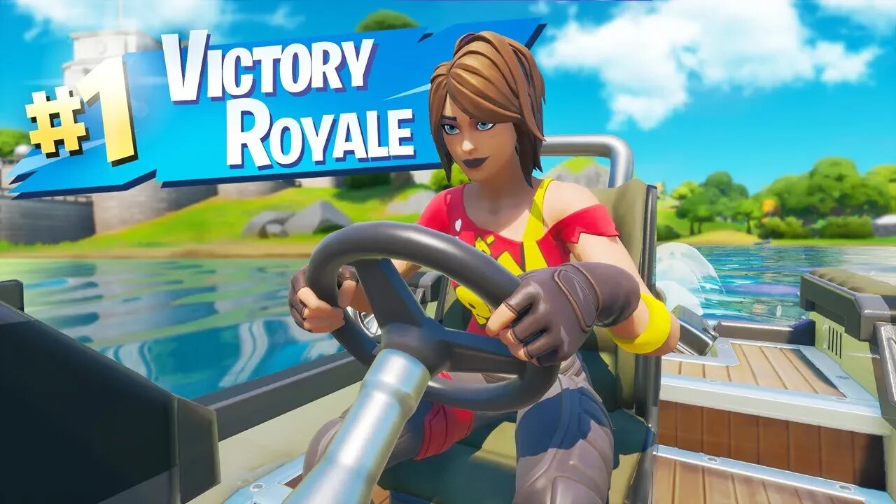 Fortnite But Staying In a Boat All Game