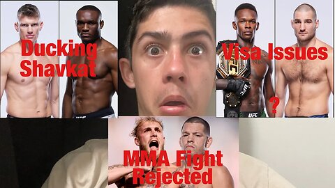 Usman And Wonderboy Are DUCKING Shavkat! Adesanya Vs Strickland Visa Issues! Bert MMA News!