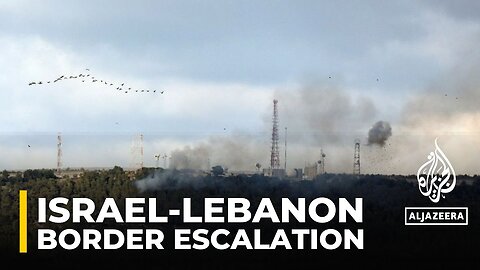 Israel-Lebanon border tensions_ Israeli air strikes target Lebanese town