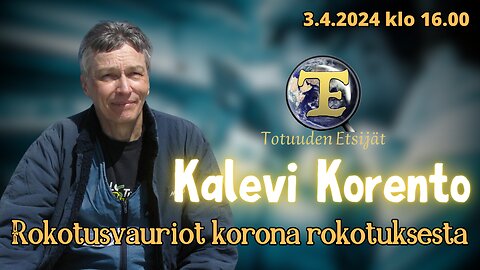 ATOMIstudio: Kalevi Korento - Rokotusvauriot korona rokotuksesta