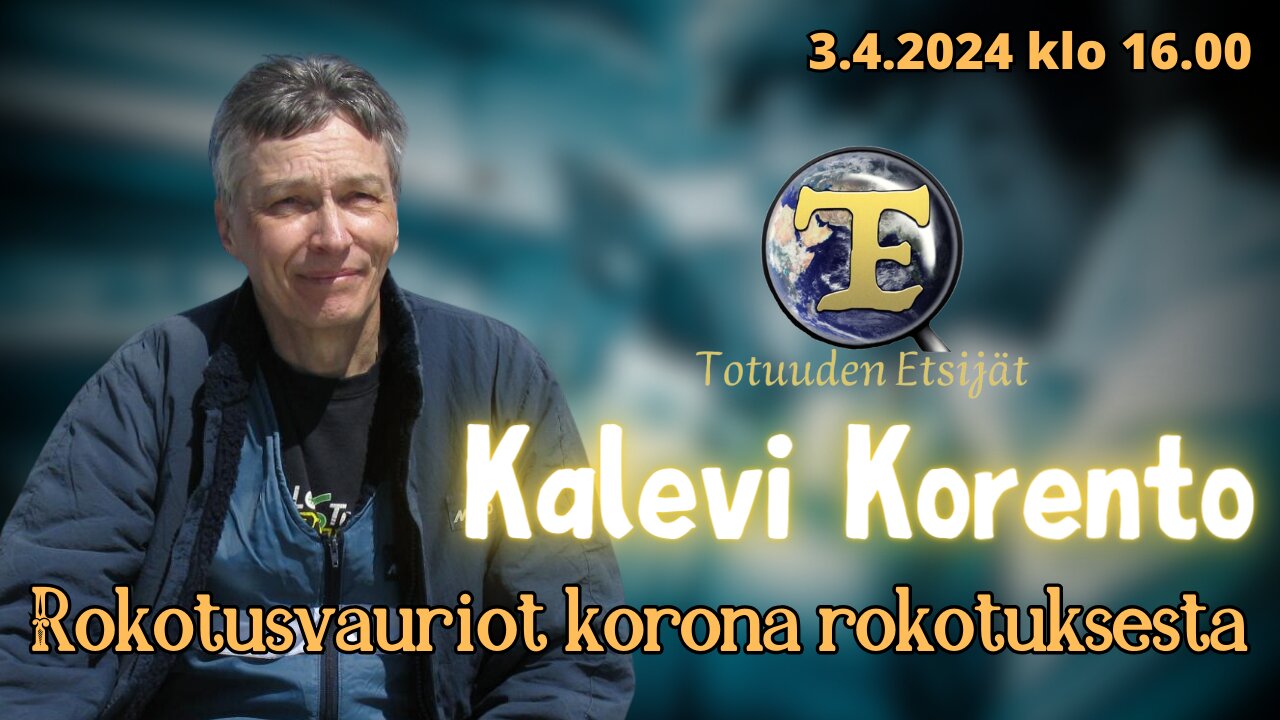 ATOMIstudio: Kalevi Korento - Rokotusvauriot korona rokotuksesta