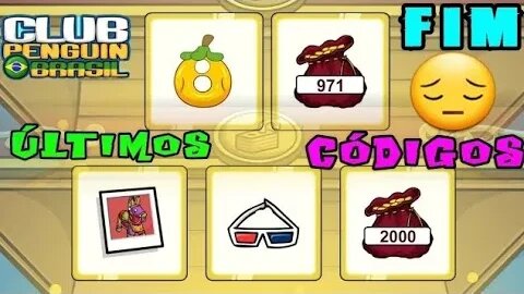 [Repostagem] Porque O Club Penguin Brasil Fechou? Últimos 2 Códigos Com Moedas E Itens