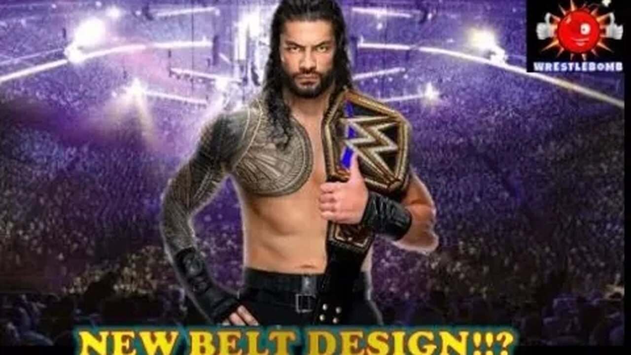 New Belt Design for Roman Reigns 1,000 day Title Reign!!? Wrestling News Blast (WB)