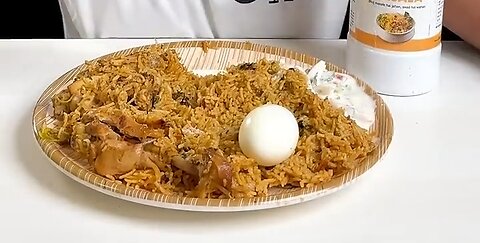 Chicken biryani... Very delicious 😋