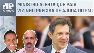 Em reunião do G7, Haddad expressa preocupações com a Argentina; Schelp e Capez comentam