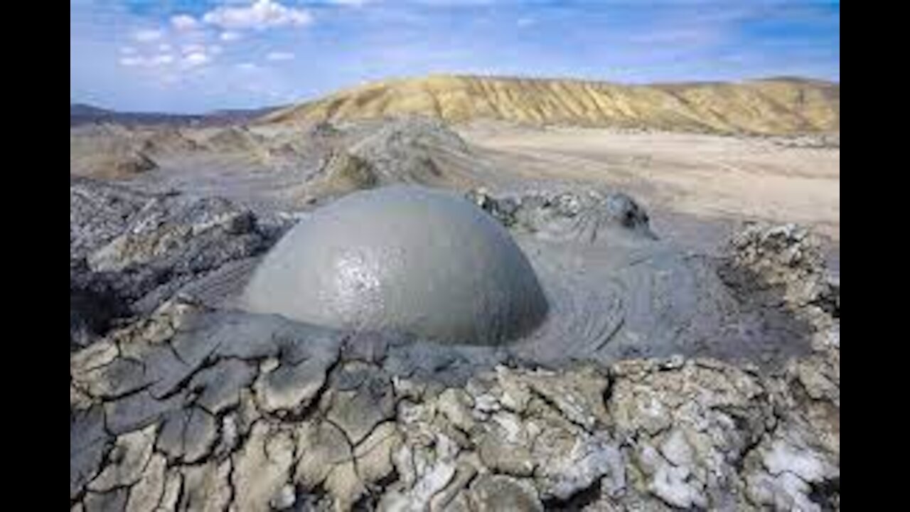 found a Mud Volcano in California